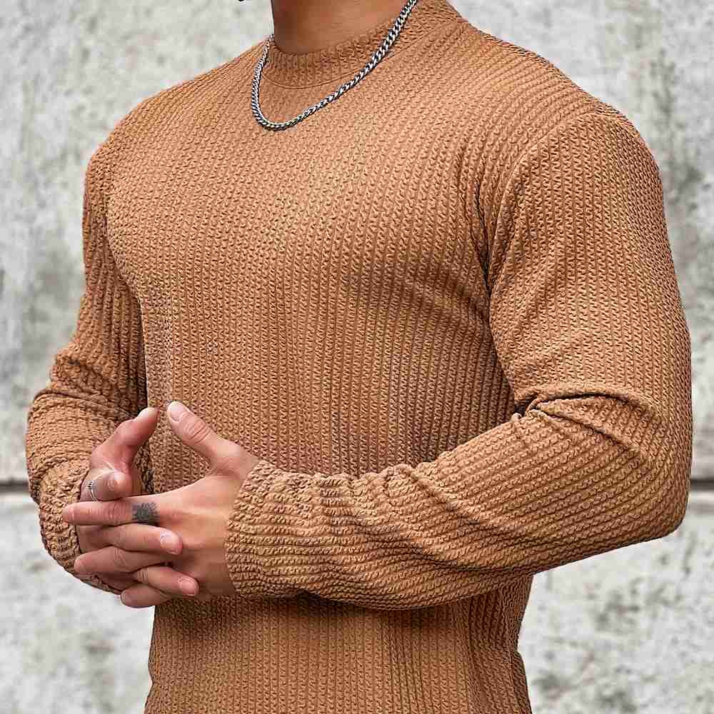 Pull à Col Rond pour Homme | Idéal pour Usage Quotidien