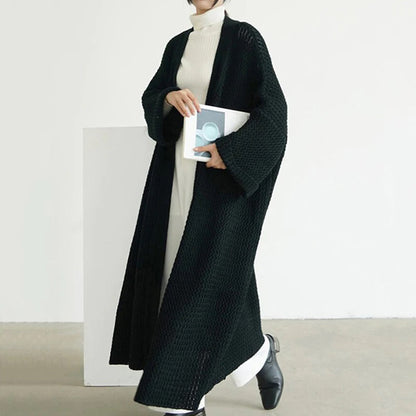 Cardigan Oversize avec Motif Tricoté pour Adultes | Idéal pour les Saisons Fraîches