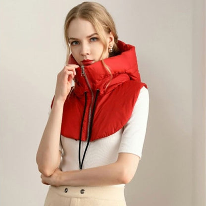Capuche Écharpe avec Fermeture Éclair pour Adultes | Idéal pour l’Hiver