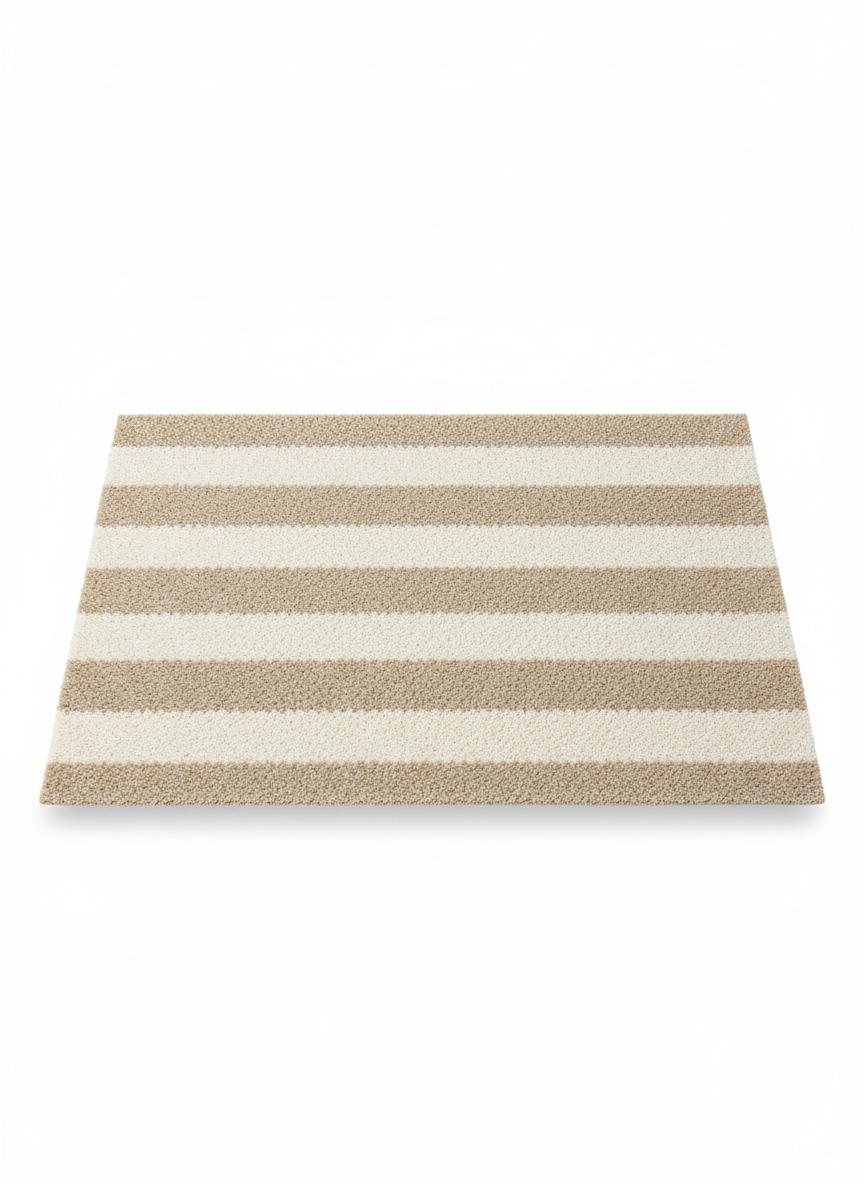 Paillasson Rayé Beige
