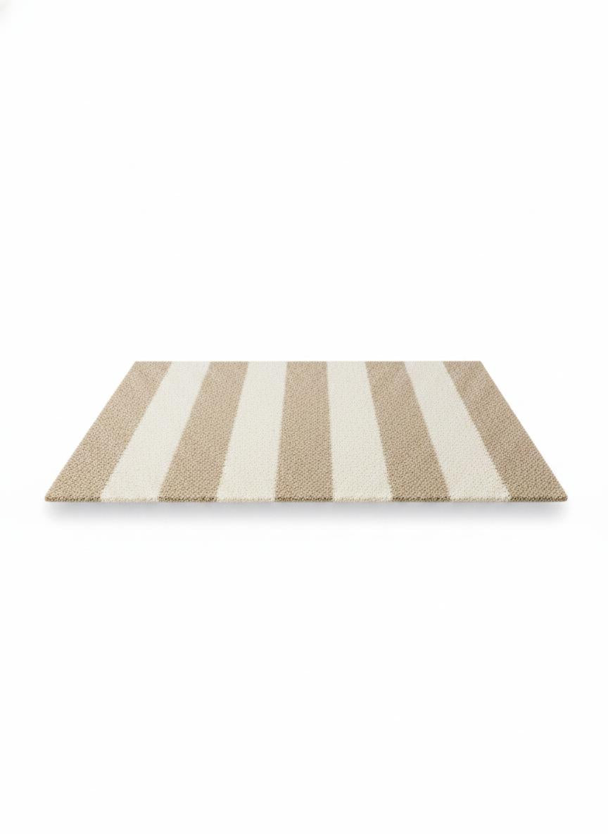 Paillasson Rayé Beige