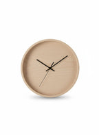 Horloge Murale en Bois Beige