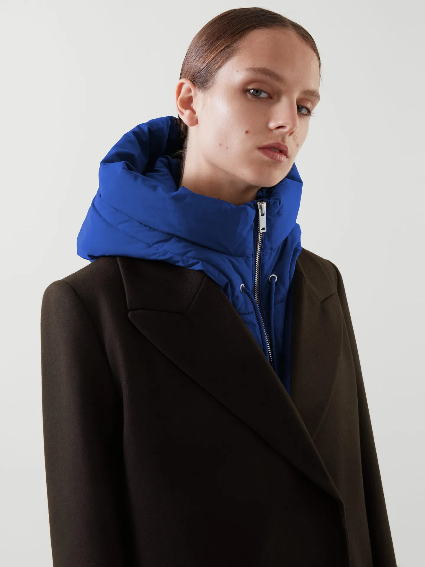 Capuche Écharpe avec Fermeture Éclair pour Adultes | Idéal pour l’Hiver