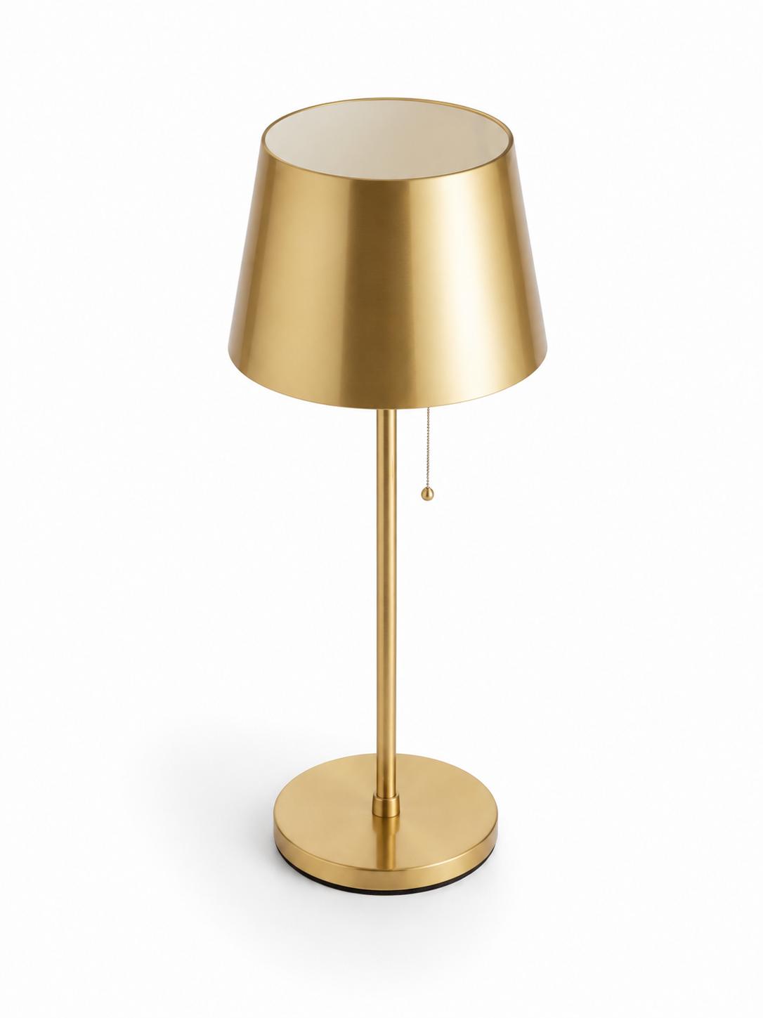 Lampe de Table en Métal Doré