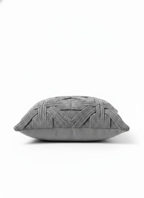 Coussin Texturé Gris