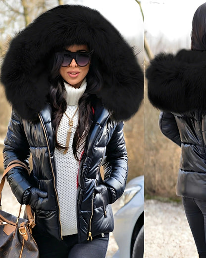 Doudoune Longue avec Capuche pour Femme | Idéale pour l’Hiver