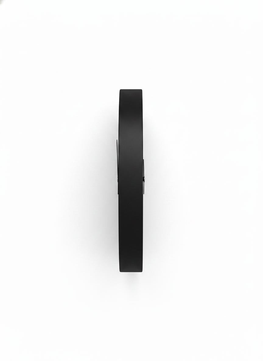 Horloge Murale Moderne Noire