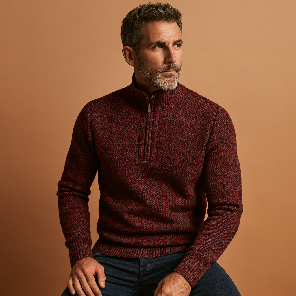 Pull À Col Rond pour Homme avec Coupe Confortable | Idéal pour L’Automne Et L’Hiver