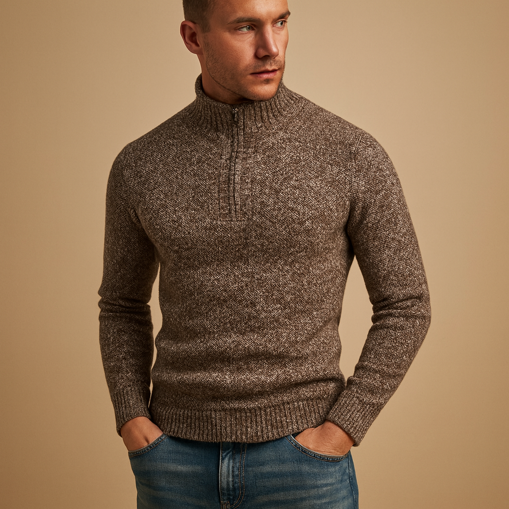Pull À Col Rond pour Homme avec Coupe Confortable | Idéal pour L’Automne Et L’Hiver