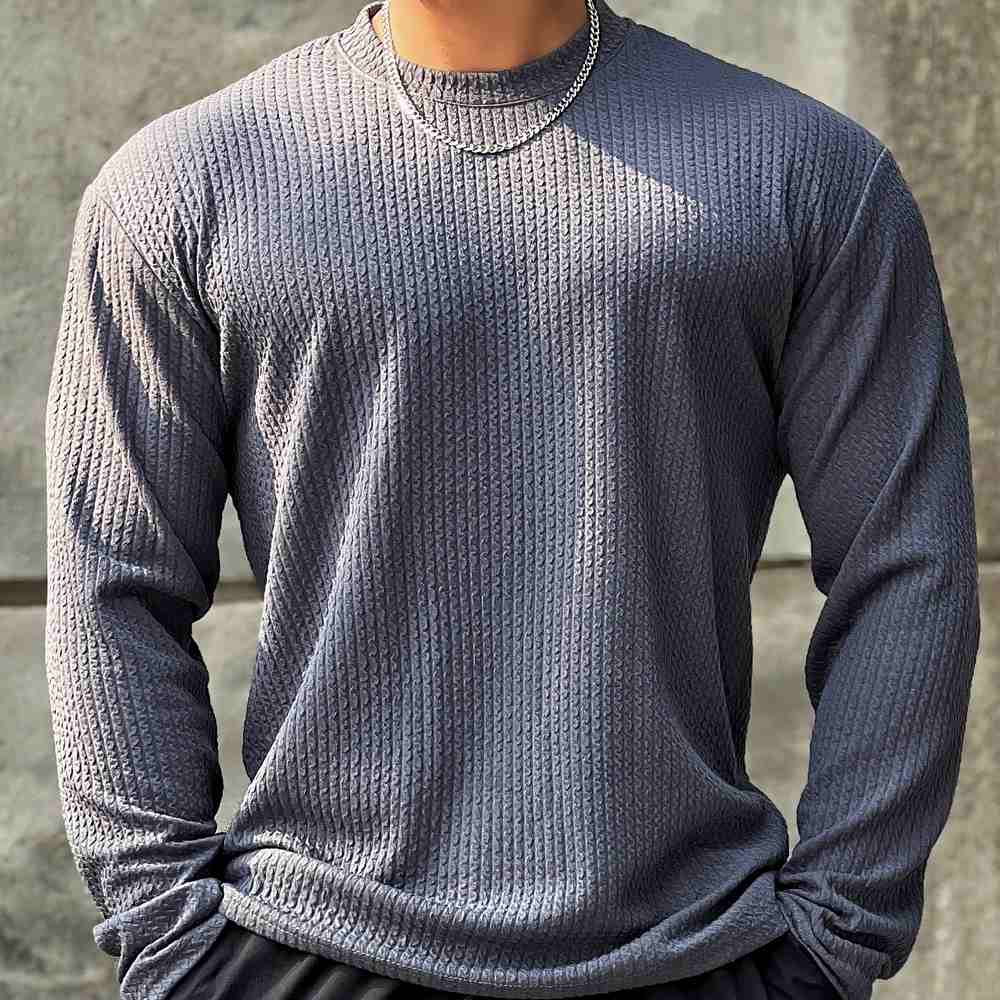 Pull à Col Rond pour Homme | Idéal pour Usage Quotidien