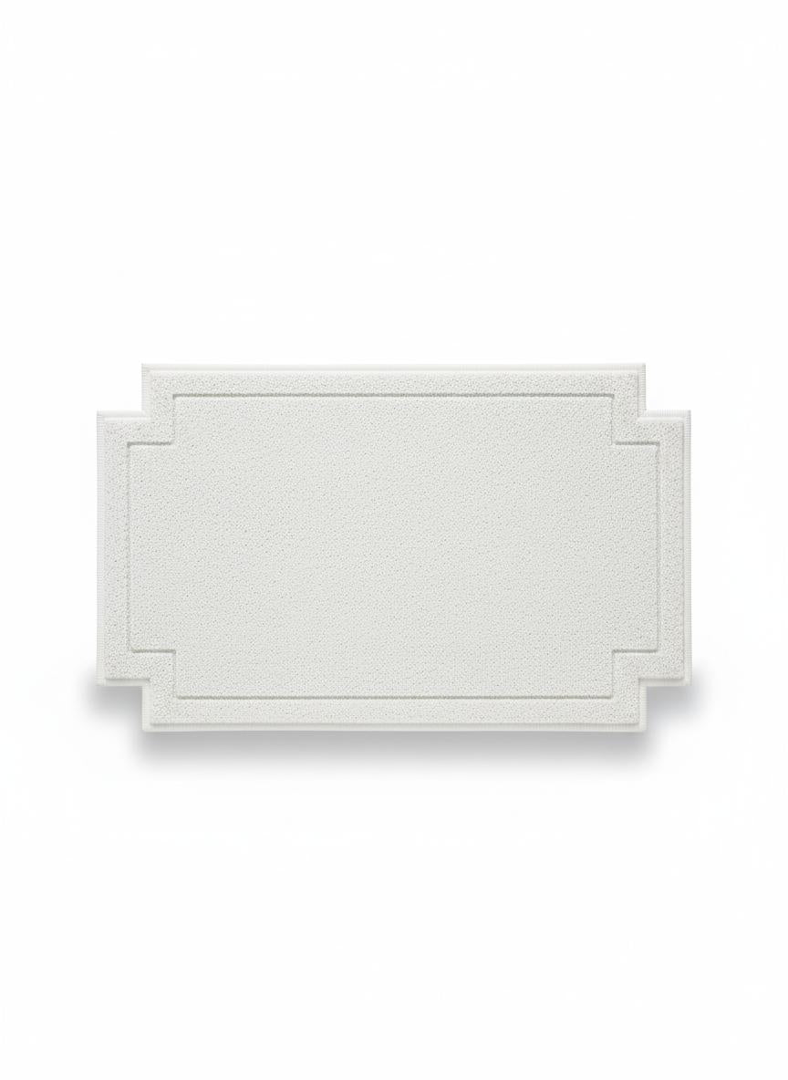 Paillasson Moderne Blanc